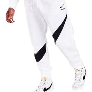Nike Men's White BIG SWOOSH Pants NWOT SKU006
